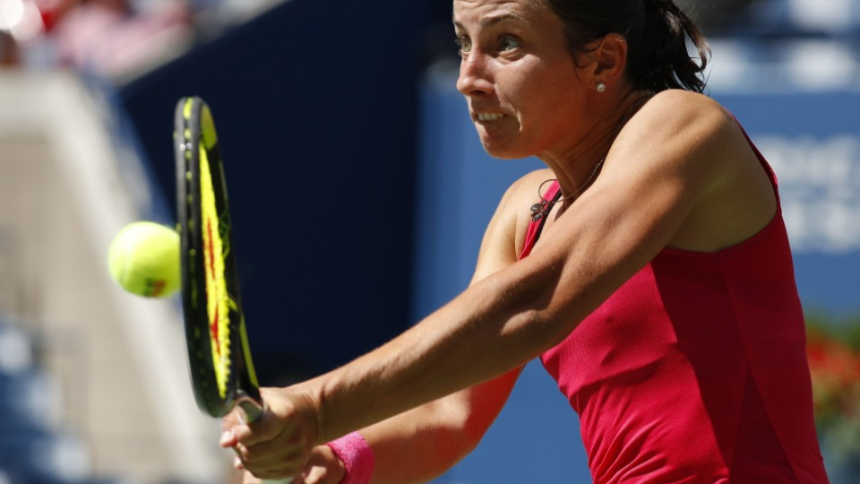 Na ilustračnej snímke Lotyšská tenistka Anastasija Sevastovová. 