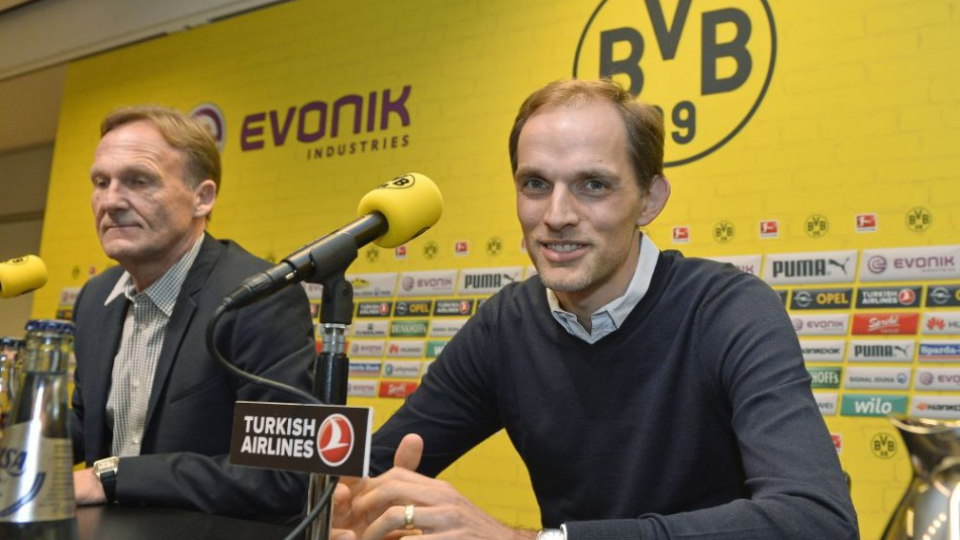 Tréner Borusie Dortmund Thomas Tuchel (vpravo).