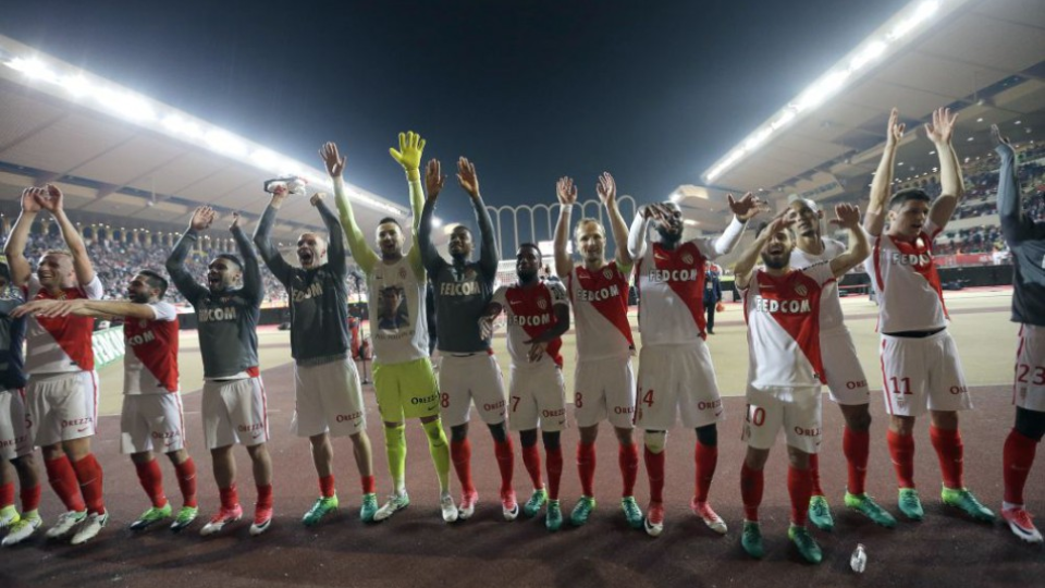 Futbalisti AS Monaco, ilustračná snímka.