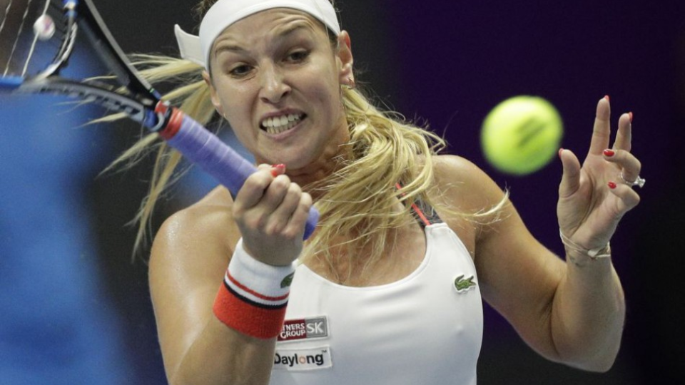 Slovenská tenistka Dominika Cibulková, archívna snímka.