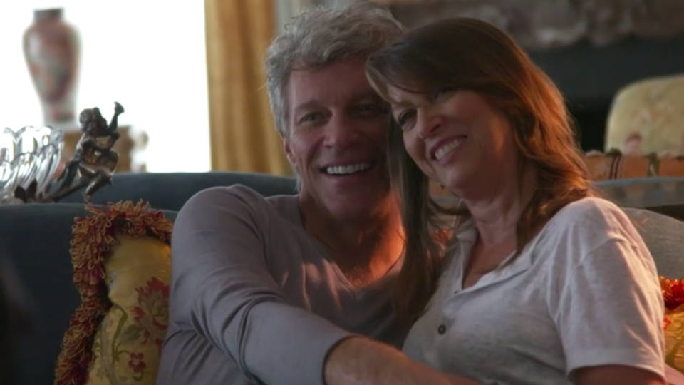Bon Jovi s manželkou.