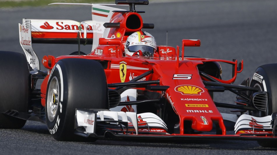 Na snímke nemecký pilot formuly 1 Sebastian Vettel.