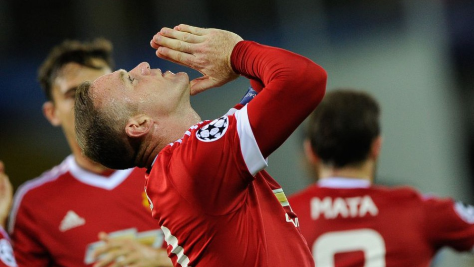 Hráč Manchesteru United Wayne Rooney.