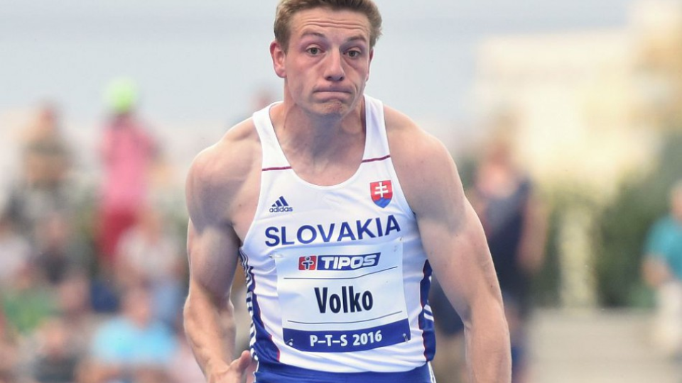 Na archívnej snímke slovenský šprintér Ján Volko.