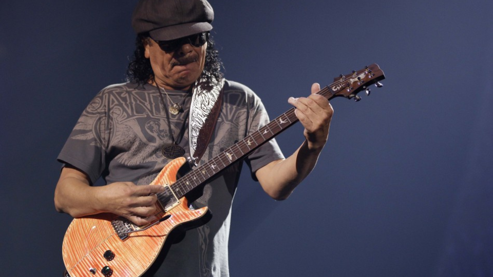 Carlos Santana, archívna snímka.