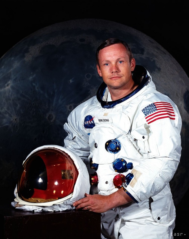 Bývalý americký astronaut Neil Armstrong, archívne foto  
