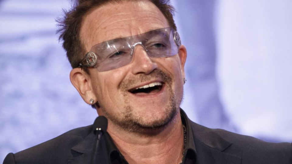 Frontman írskej skupiny U2 Bono 
