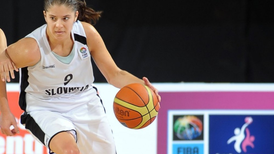 Slovenská basketbalová reprezentantka Marta Páleniková 