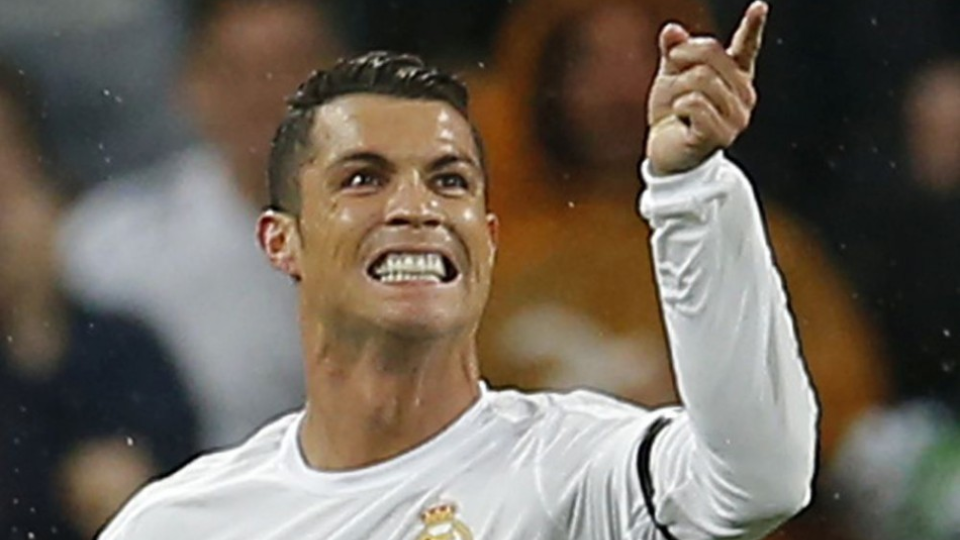 Útočník Realu Cristiano Ronaldo 