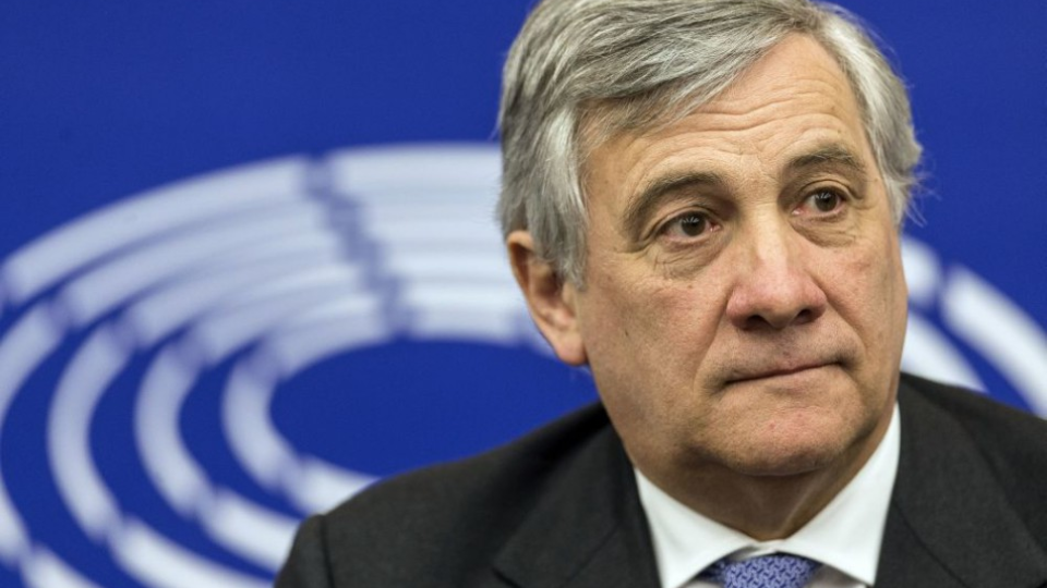 Predseda Európskeho parlamentu (EP) Antonio Tajani