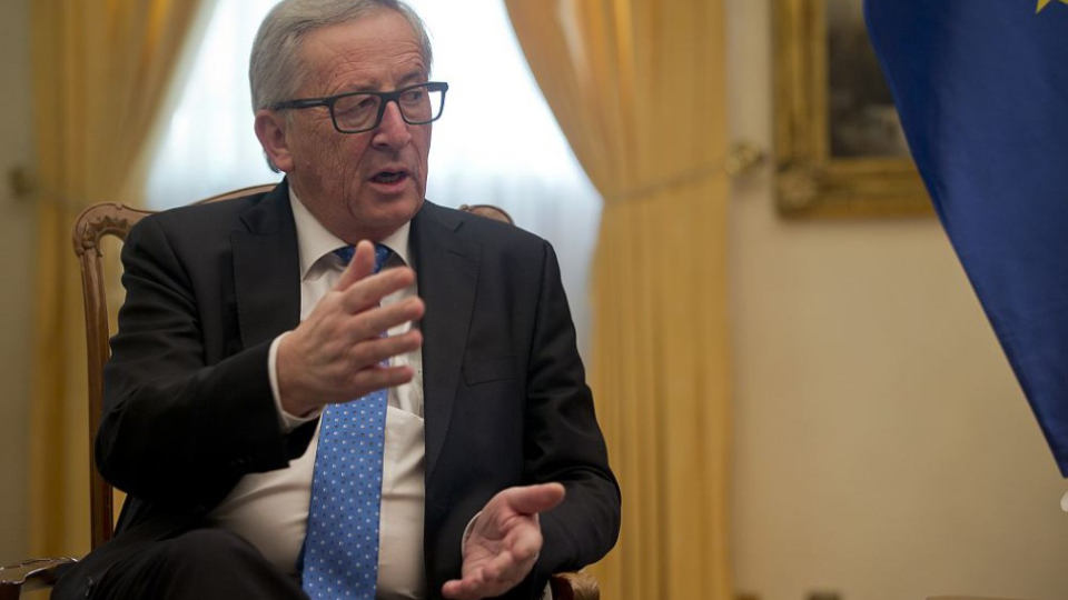 Na snímke predseda Európskej komisie Jean-Claude Juncker.