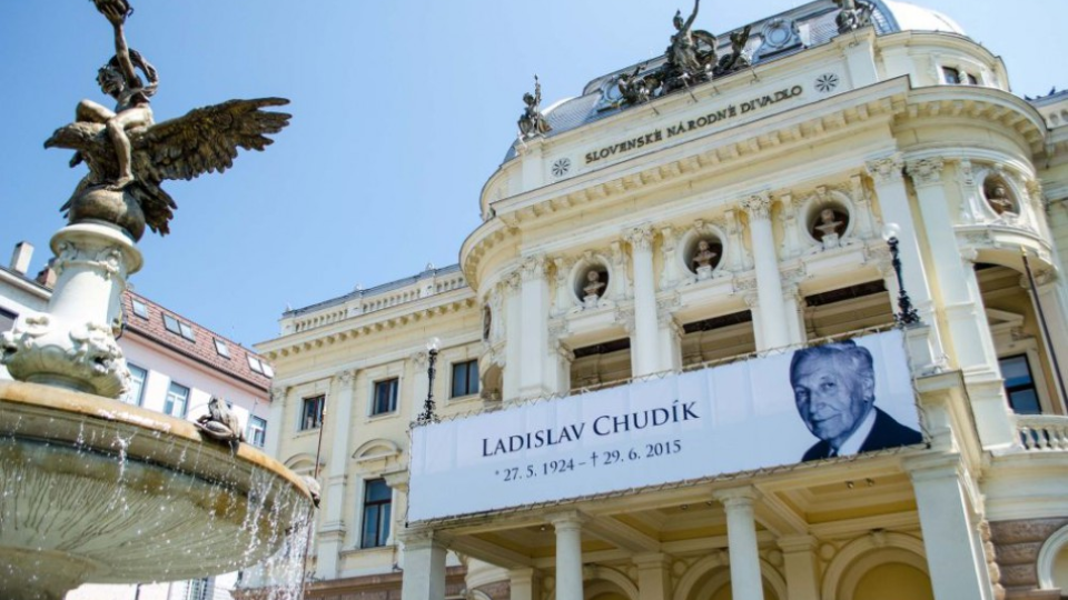 Na snímke historická budova Slovenského národného divadla (SND). 