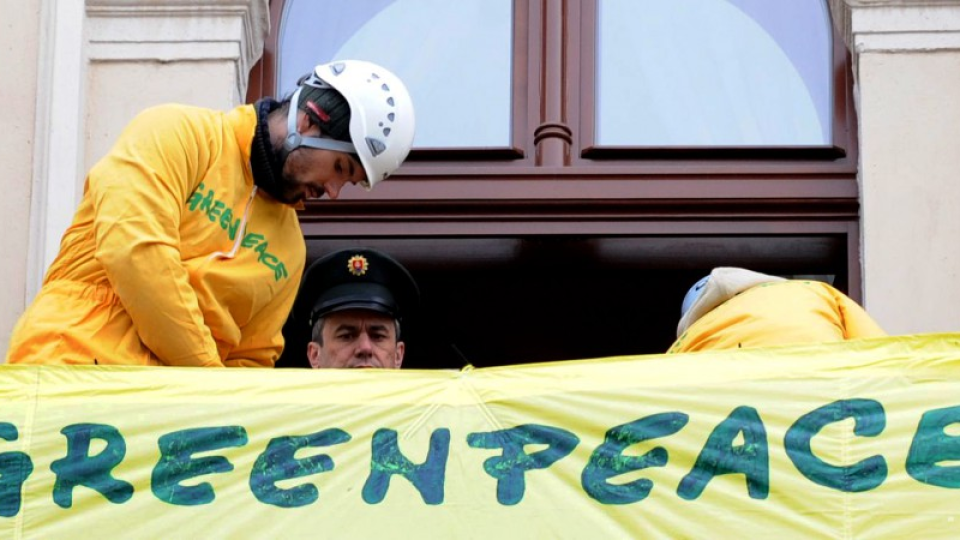 Greenpeace, ilustračná snímka.
