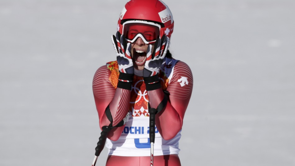 Švajčiarska lyžiarka  Dominique Gisinová 