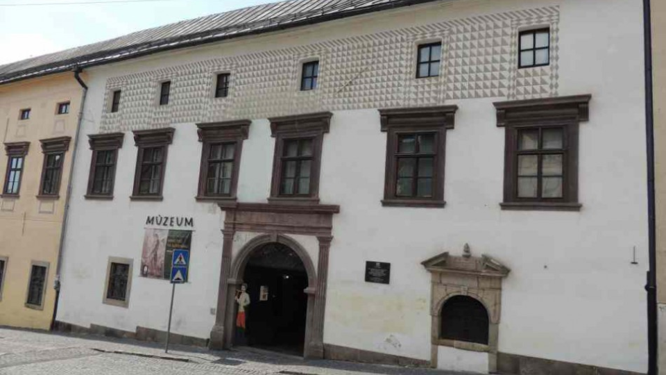Na snímke Slovenské banské múzeum Kammerhof v Banskej Štiavnici.