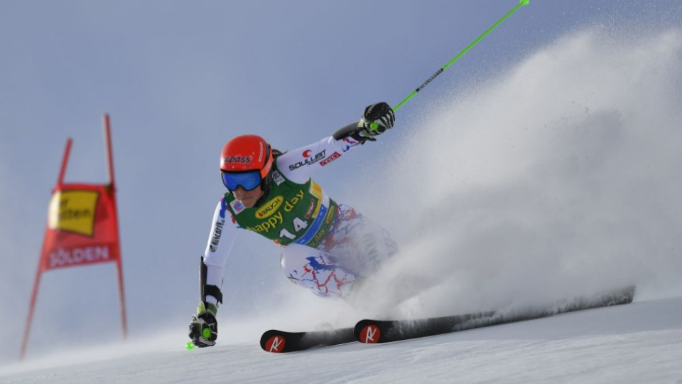 Na snímke slovenská slalomárka Petra Vlhová, archívna snímka.