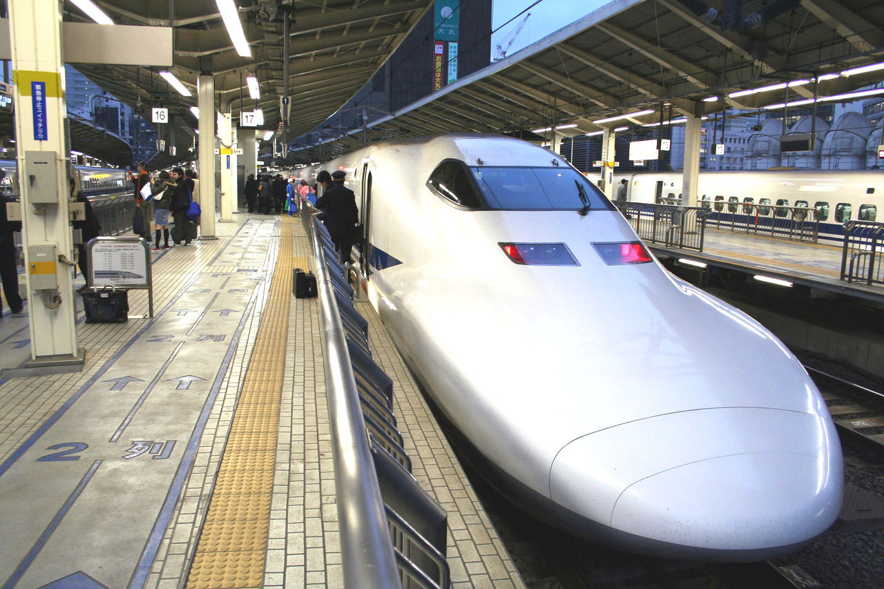 Japonské rýchlovlaky šinkanzen sú známe svojou spoľahlivosťou.