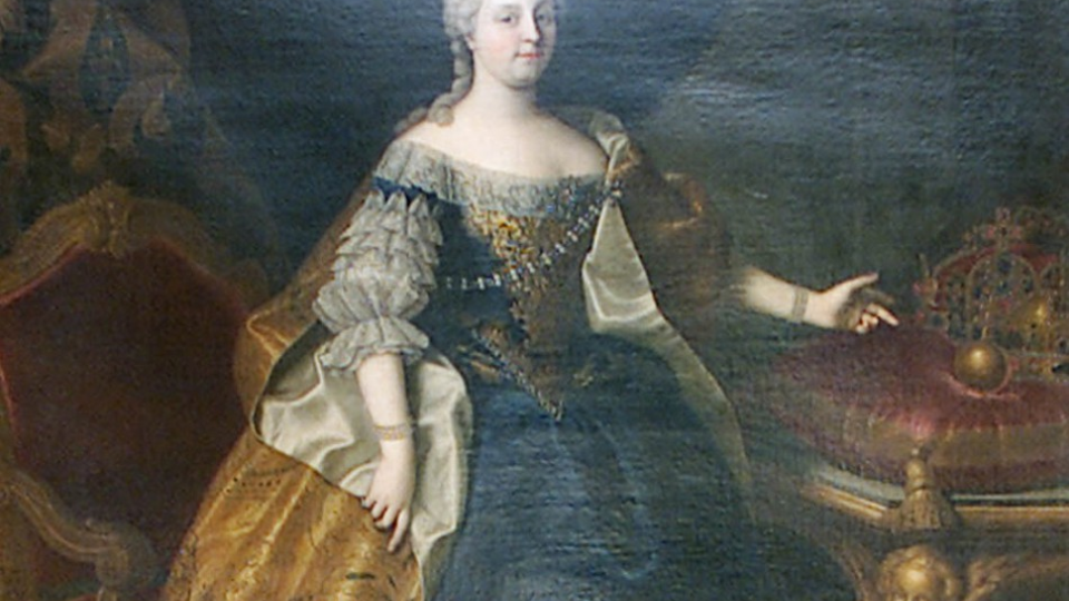 Mária Terézia na obraze, ilustračná snímka