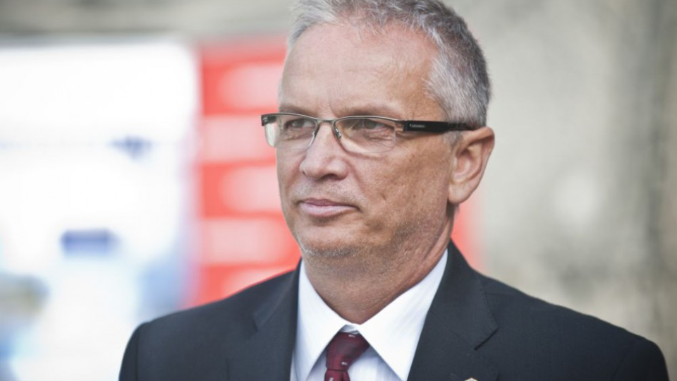Na snímke generálny riaditeľ Váhostav-SK Marián Moravčík.