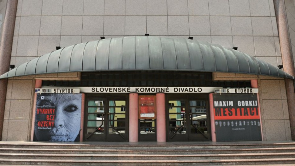 Na snímke budova Slovenského komorného divadla v Martine.
