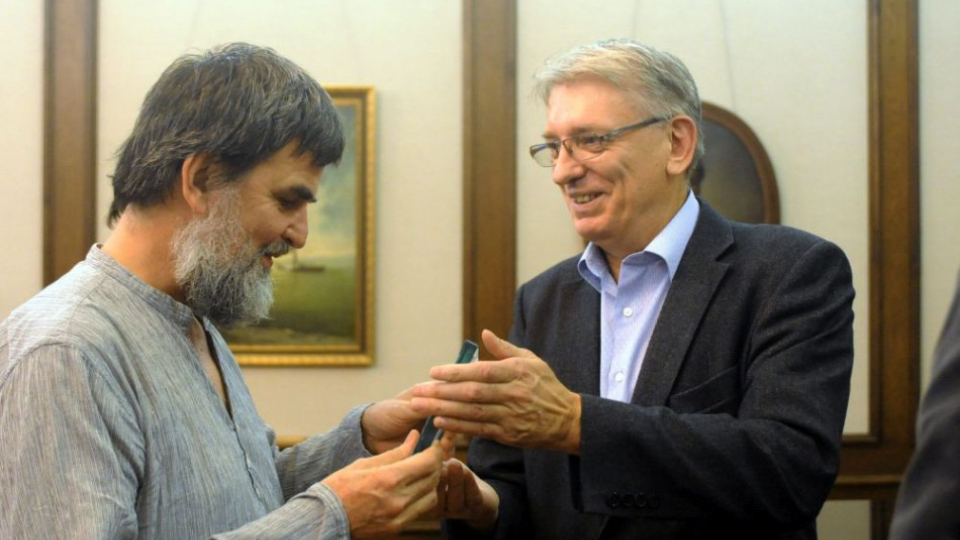 Na archívnej snímke Daniel Pastirčák (vľavo).