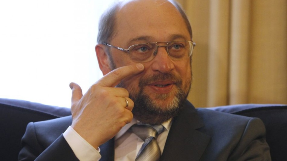 Na archívnej snímke Martin Schulz