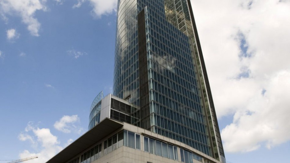 Na snímka budova Národnej banky Slovenska (NBS) v Bratislave.