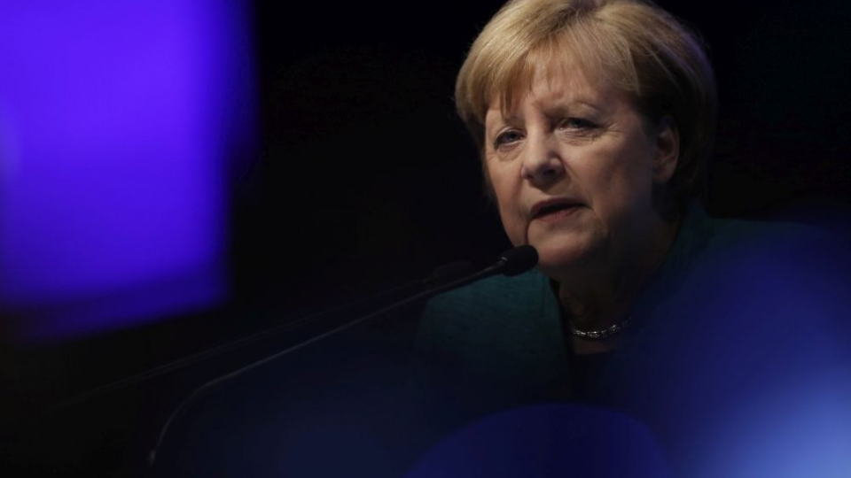 Na archívnej snímke nemecká kancelárka a predsedníčka Kresťanskodemokratickej únie (CDU) Angela Merkelová.