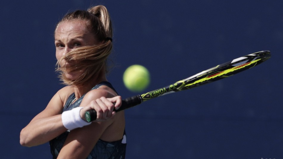Slovenská tenistka Magdaléna Rybáriková, archívna snímka.
