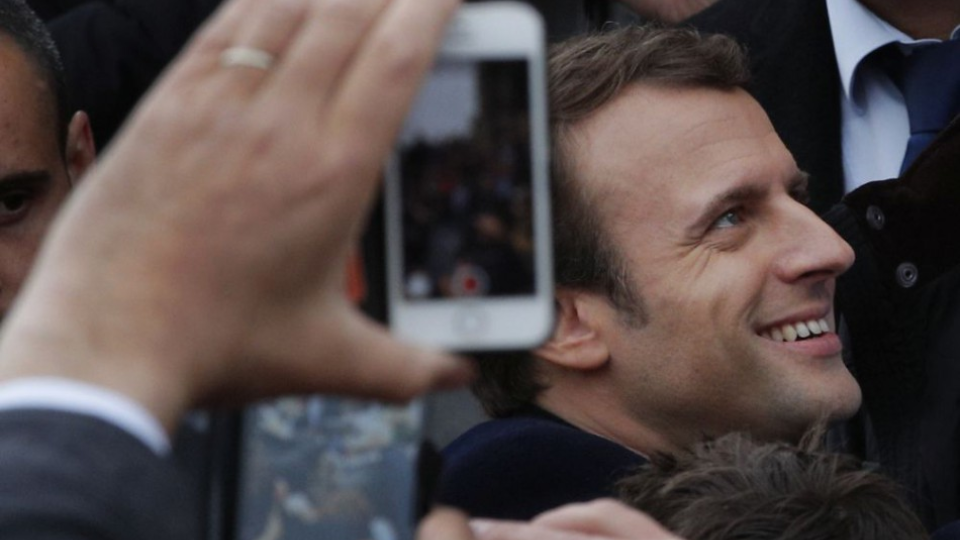  Emmanuel Macron, archívna snímka.