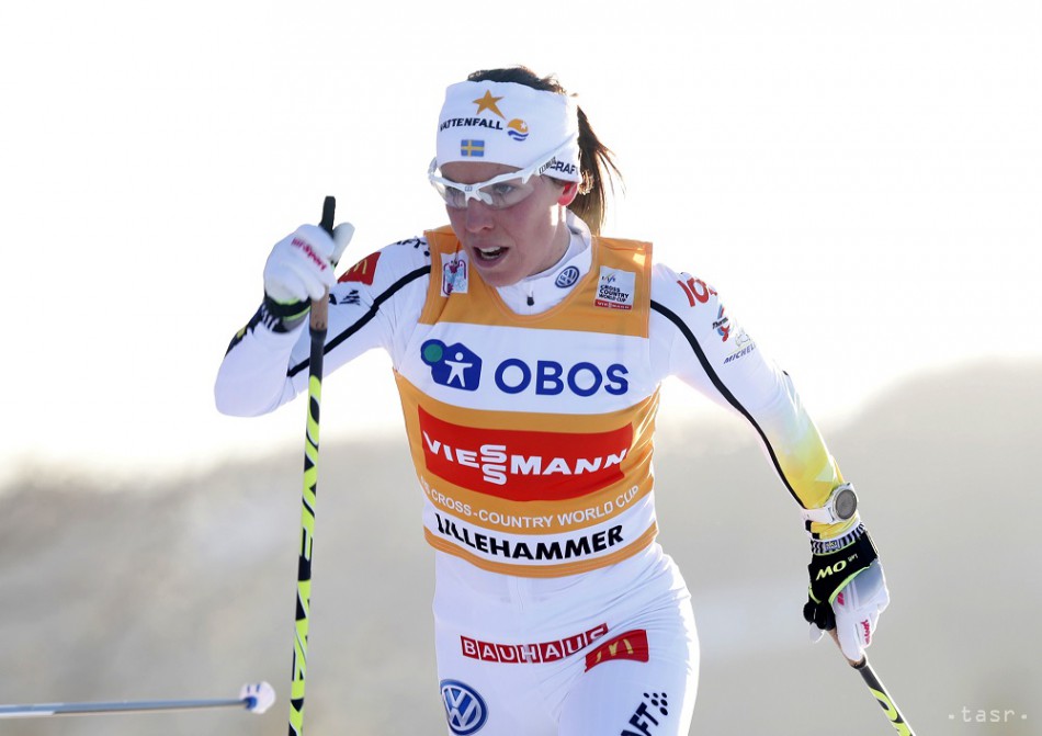 Švédska bežkyňa na lyžiach Charlotte Kallová.