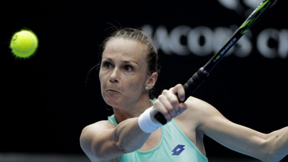 Slovenská tenistka Magdaléna Rybáriková. 