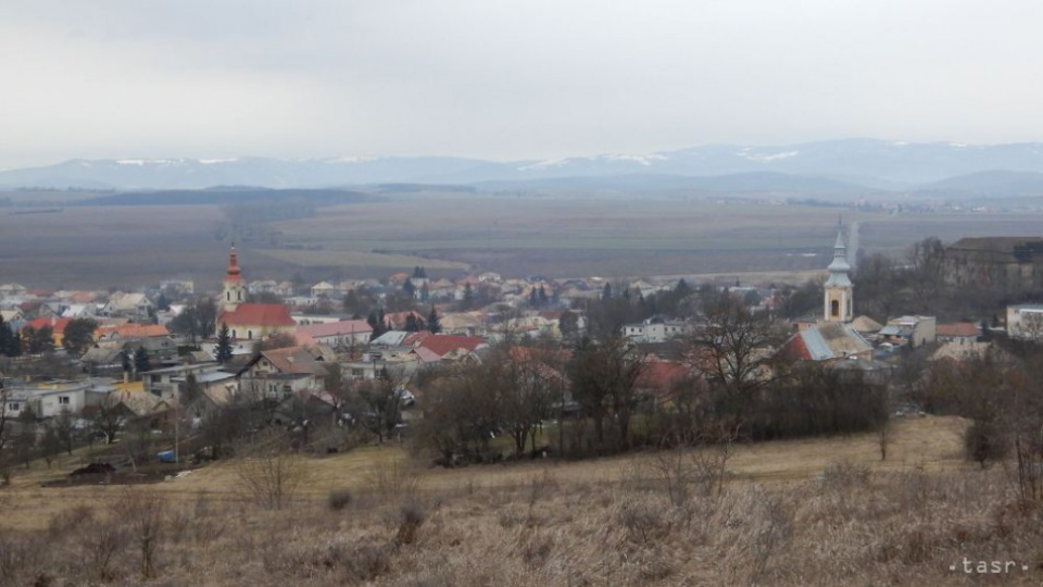 Na snímke celkový pohľad na obec Ožďany v okrese Rimavská Sobota, dňa 9. marca 2018.