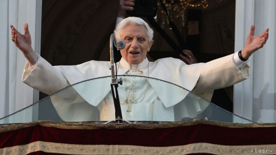 Emeritný pápež Benedikt XVI., archívna snímka.