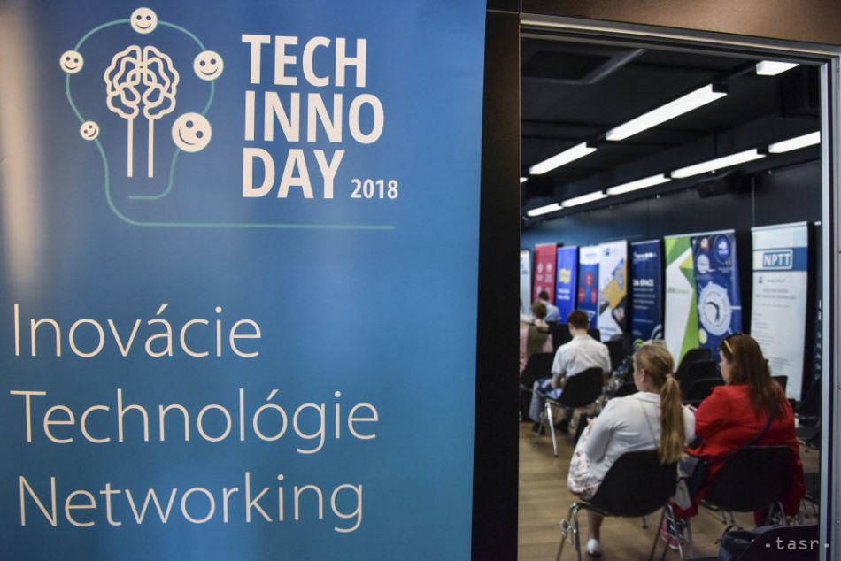 Snímka z 5. ročníka networkingového podujatia Tech inno day 2018, 18. apríla 2018 v Bratislave.