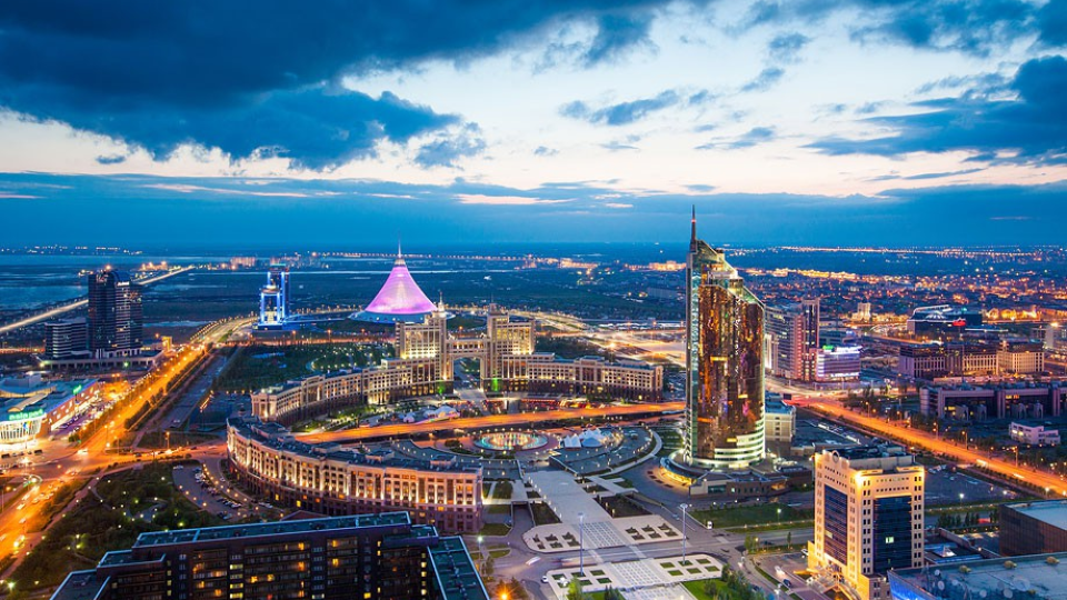 Hlavné mesto Astana, archívna snímka.