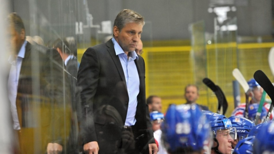 Na snímke tréner českej hokejovej reprezentácie Josef Jandač. 