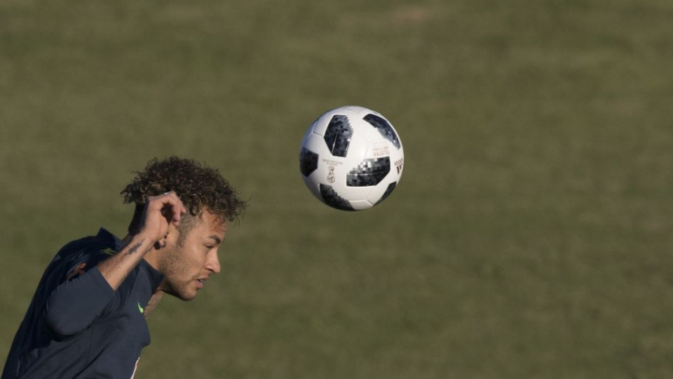 Na snímke brazílsky futbalový útočník Neymar.