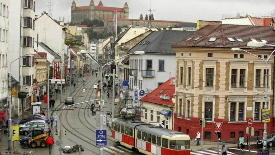 Obchodná ulica v Bratislave 