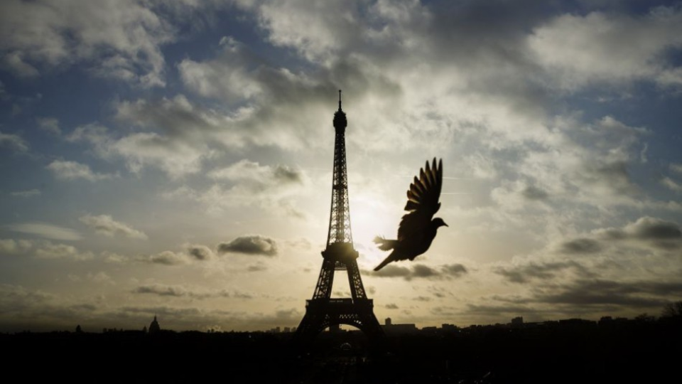 Na archívnej foto Eiffelova veža v Paríži.