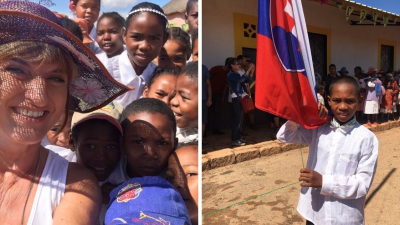 Na Madagaskar šla len na dovolenku, za vlastné tam postavila školu