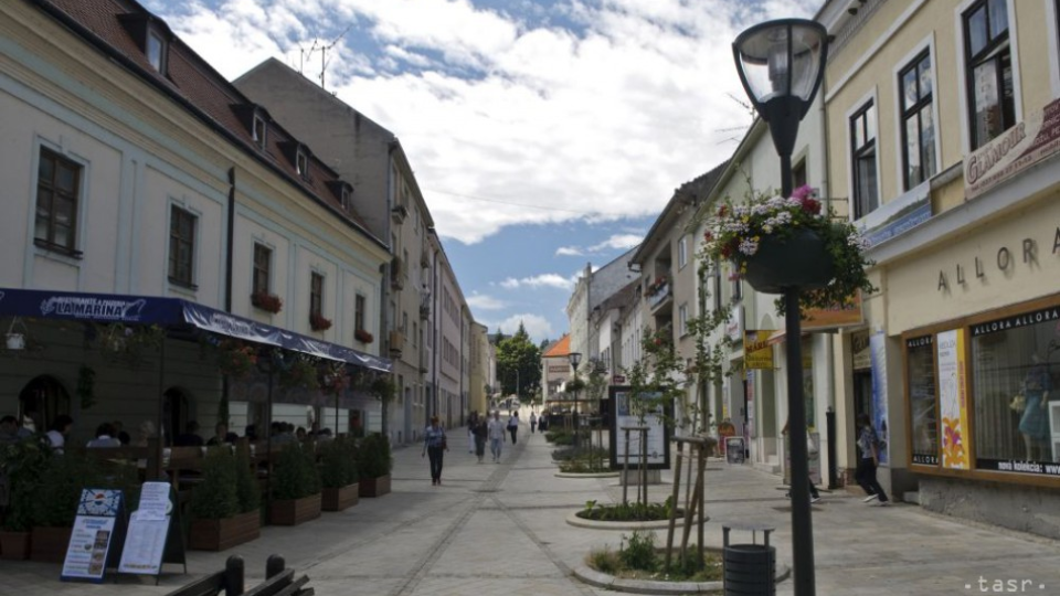 Na snímke Kupecká ulica v Nitre.