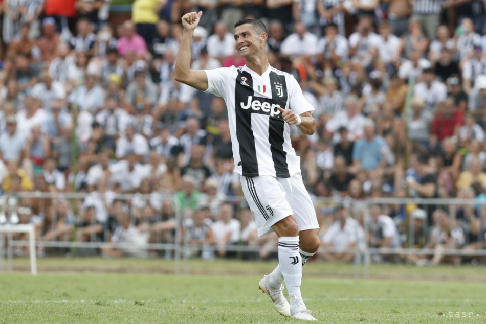 Cristiano Ronaldo z Juventusu Turín.