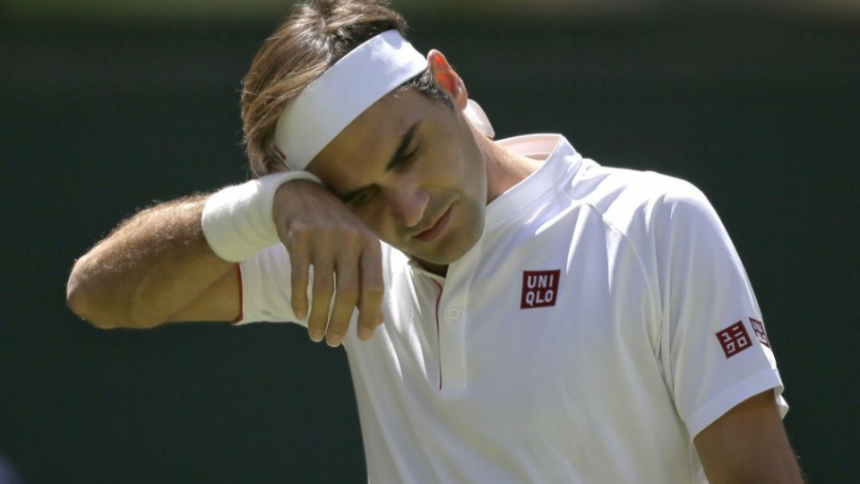 Na snímke švajčiarsky tenista Roger Federer. FOTO TASR/AP