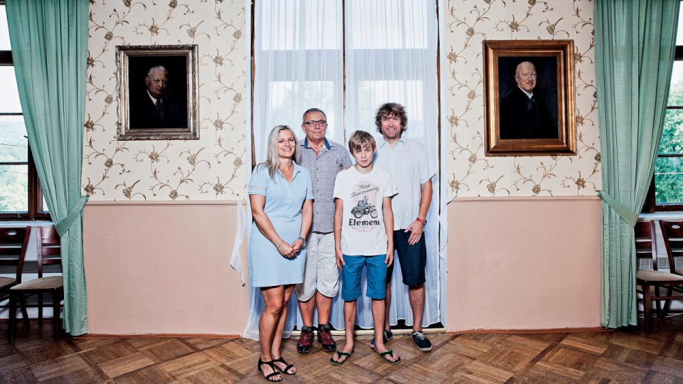 Rodina Šimonkovcov.