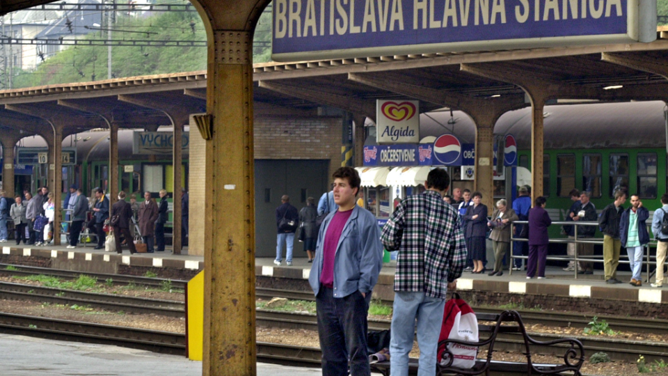 Bratislavská Hlavná stanica, ilustračná snímka.