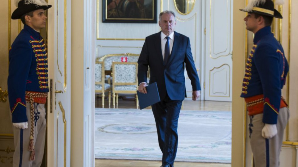 Na snímke prezident SR Andrej Kiska. 