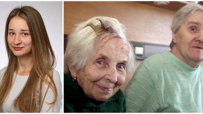 Gymnazistka Katka pomáha v domove dôchodcov: Všetko, čo seniori potrebujú, je záujem a ľudskosť