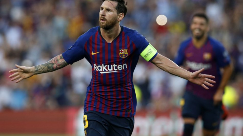 Hráč Barcelony Lionel Messi, archívna snímka.