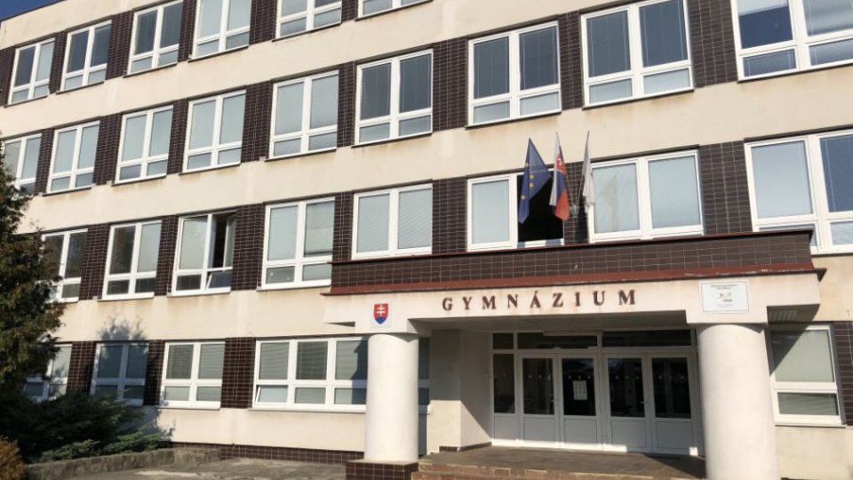 Na snímke budova Súkromného Gymnázia DSA Sabinov, 15. októbra 2018.